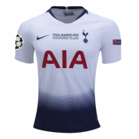 18-19 Tottenham Hotspur Home White UCL Final Version Jersey Shirt