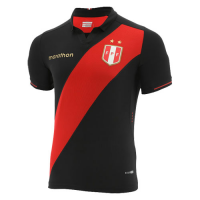 2019 Peru Away Black Soccer Jerseys Shirt