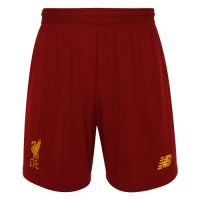 19-20 Liverpool Home Red Soccer Jerseys Short