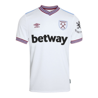 19-20 West Ham United Away White Soccer Jerseys Shirt