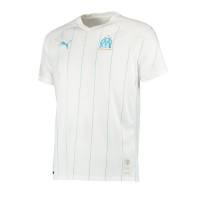 19-20 Marseille Home White Jerseys Shirt