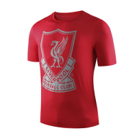 19-20 Liverpool Crest T Shirt-Red