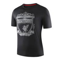 19-20 Liverpool Crest T Shirt-Black