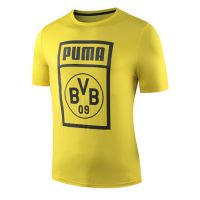 19-20 Borussia Dortmund BVB PM T Shirt-Yellow