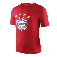 19-20 Bayern Munich Logo T Shirt-Red
