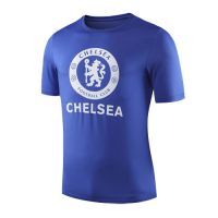 19-20 Chelsea Raised Print T Shirt-Blue