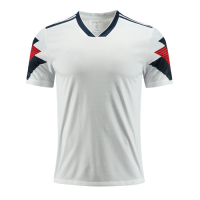 Customize Team Winner White&Navy Soccer Jerseys Kit(Shirt+Short)