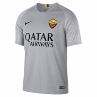 18-19 Roma Away Gray Soccer Jersey Shirt