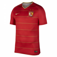 18-19 Guangzhou Evergrande Home Soccer Jersey Shirt