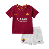 19-20 Roma Home Red Children's Jerseys Kit(Shirt+Short)