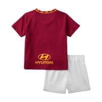 19-20 Roma Home Red Children's Jerseys Kit(Shirt+Short)
