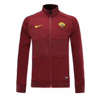 19-20 Roma Red High Neck Collar Training Jacket