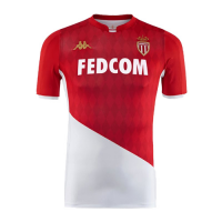 19/20 AS Monaco FC Home Red&White Soccer Jerseys Shirt