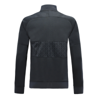 19-20 PSG Black&Gray High Neck Collar Training Jacket
