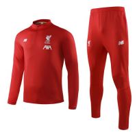 19-20 Liverpool Red Sweat Shirt Kit(Top+Trouser)