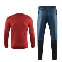 19-20 Bayern Munich Red Sweat Shirt Kit(Top+Trouser)