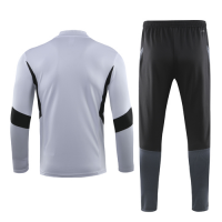 19-20 Juventus White Sweat Shirt Kit(Top+Trouser)