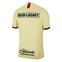 19-20 Club America Home Yellow Soccer Jerseys Shirt