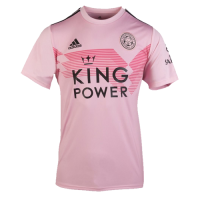 19-20 Leicester City Away Pink Soccer Jerseys Shirt