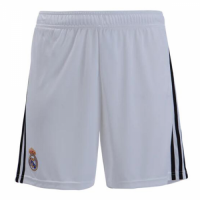 18-19 Real Madrid Home White Soccer Jersey Short(Player Version)