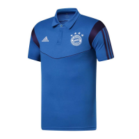19/20 Bayern Munich Core Polo Shirt-Blue