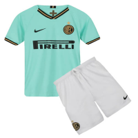 19/20 Inter Milan Away Green Children's Jerseys Kit(Shirt+Short)