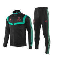 19/20 Ajax Black&Green High Neck Collar Training Kit(Jacket+Trouser)