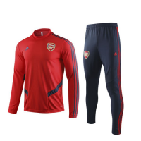 19/20 Arsenal Red Sweat Shirt Kit(Top+Trouser)