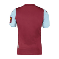 19/20 Aston Villa Home Red&Blue Soccer Jerseys Shirt