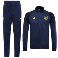 19/20 Arsenal Navy High Neck Collar Player Version Training Kit(Jacket+Trouser)