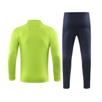 19/20 Manchester City Green High Neck Collar Training Kit(Jacket+Trouser)