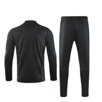 19/20 Ajax Black Sweat Shirt Kit(Top+Trouser)