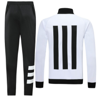 19/20 Juventus White High Neck Collar Player Version Training Kit(Jacket+Trouser)