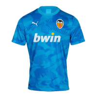 19/20 Valencia Third Away Blue Soccer Jerseys Shirt
