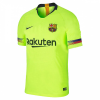18-19 Barcelona Away Green Soccer Jersey Shirt