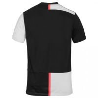 19-20 Juventus Home Black&White Soccer Jerseys Shirt