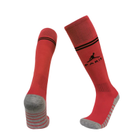 19/20 PSG Away Red&Orange Soccer Jerseys Socks