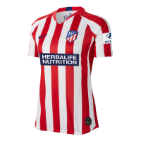 19/20 Atletico Madrid Home Red&White Women's Jerseys Shirt