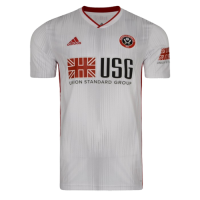 19/20 Sheffield United Away White Soccer Jerseys Shirt
