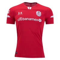 19/20 Deportivo Toluca Home Red Jerseys Shirt
