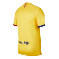 Barcelona Soccer Jersey Away Whole Kit (Shirt+Short+Socks) Replica 2019/20