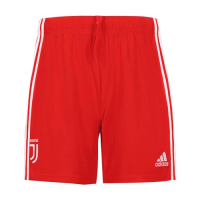 19/20 Juventus Away Red Soccer Jerseys Short