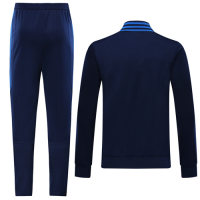 19/20 Tigres UANL Navy&Blue High Neck Collar Training Kit(Jacket+Trouser)