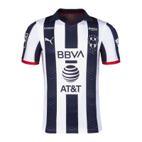 19/20 Monterrey Home Navy&White Soccer Jerseys Shirt