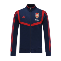 19/20 Arsenal Navy&Red High Neck Collar Training Jacket
