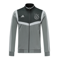 19/20 Ajax Gray High Neck Collar Training Jacket