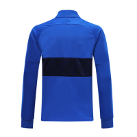 19/20 Barcelona Blue High Neck Collar Training Jacket