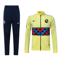 19/20 Club America Yellow High Neck Collar Training Kit(Jacket+Trouser)