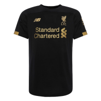 19-20 Liverpool Goalkeeper Black Soccer Jerseys Shirt