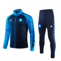 19/20 Napoli Blue High Neck Collar Training Kit(Jacket+Trouser)
